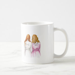 BLANK BACK Mug Red Long Bride Dk Bl Mother