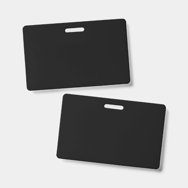 blank badge (Front & Back)