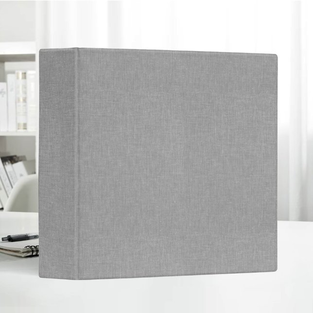 Blank Beige Linen Clean Simple Fabric Texture Binder (Creator Uploaded)
