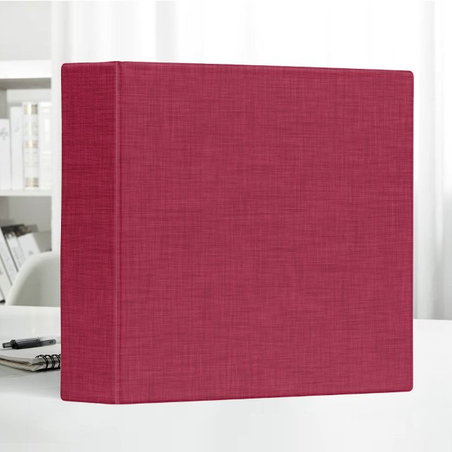 Blank Beige Linen Texture Simple Minimalist Binder (Creator Uploaded)