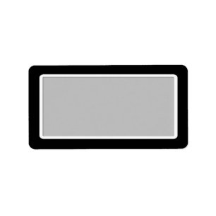 Blank Black Address Labels
