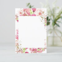 Blank budget Fantastic pink floral wedding 