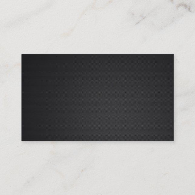 Blank carbon fiber design business card (Front)