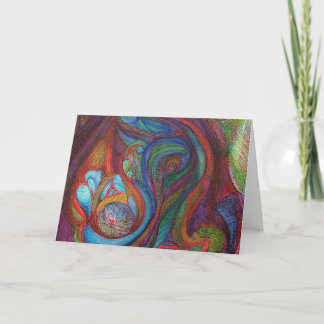 Blank Card 5x7 titled "Euphoria" by M.Manderbach