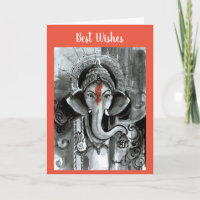 Blank Card - Aashirwad Ganesha