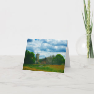 Blank Card, Farm Thank You Card