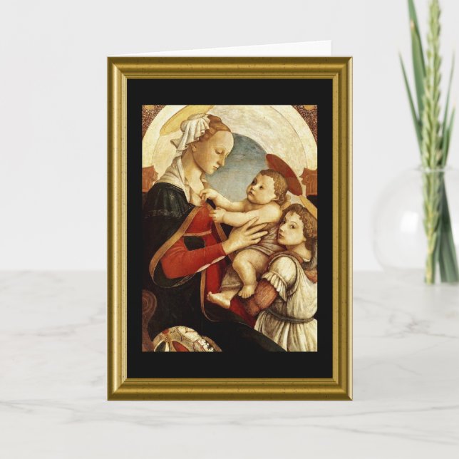 Blank Card - Madonna and Child (Front)