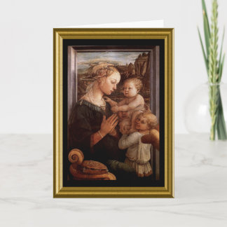 Blank Card - Madonna and Child