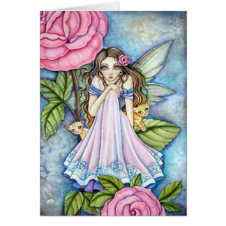 Blank Card - * Rosy Dawn *