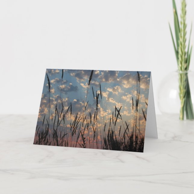 Blank Card - Vancouver Island Sunset (Front)