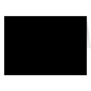 Blank Card with Black Background