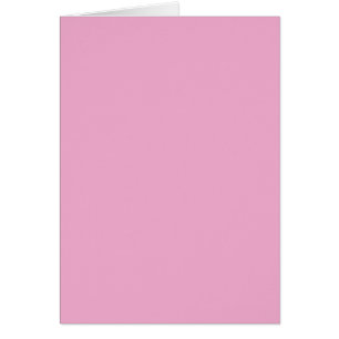 Blank Card with Pastel Pink Background