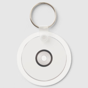 Blank CD Keychain