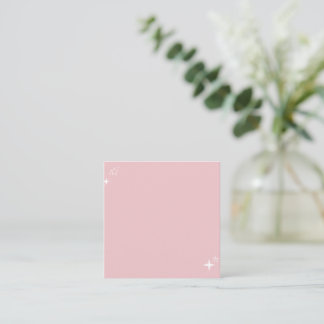 Blank Celestial Starlight Affirmation/Quote Card