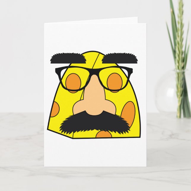 Blank Cheesy Humour Notecards (Front)