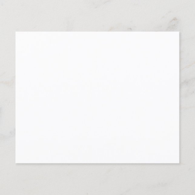 Blank comment card (Front)