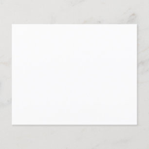 Blank comment card
