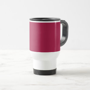 Blank Create Your Own - Cherry Red Travel Mug