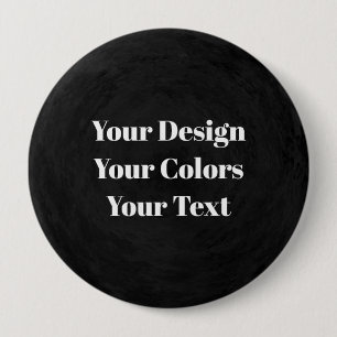 Blank - Create Your Own Custom 4 Inch Round Button