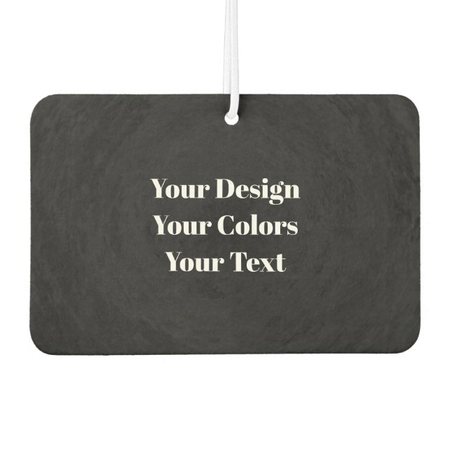 Blank - Create Your Own Custom Air Freshener (Front)