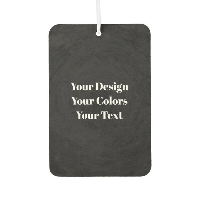 Blank - Create Your Own Custom Air Freshener (Front)