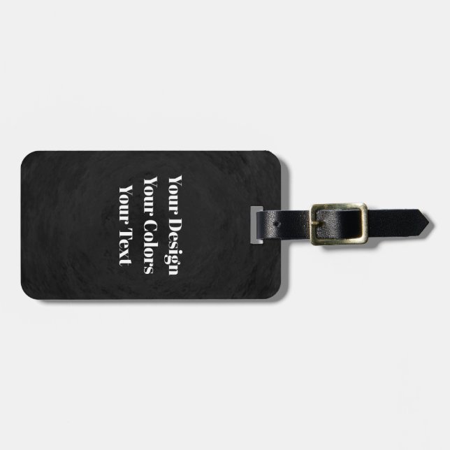 Blank - Create Your Own Custom Luggage Tag (Front Horizontal)