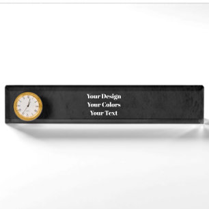 Blank - Create Your Own Custom Nameplate