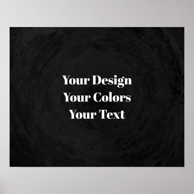 Blank - Create Your Own Custom Poster (Front)