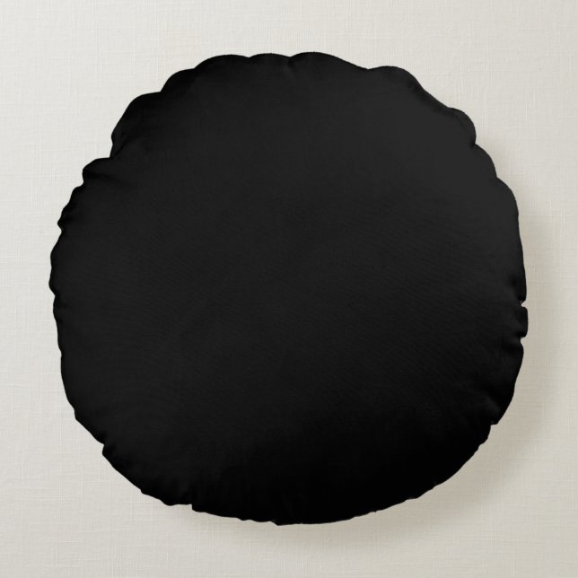 Blank Create Your Own Custom Round Pillow (Front)