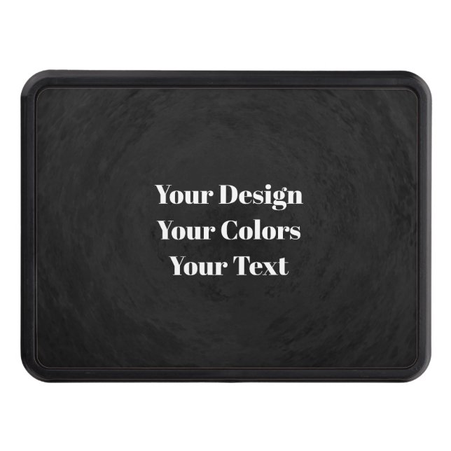 Blank - Create Your Own Custom Trailer Hitch Cover (Front)