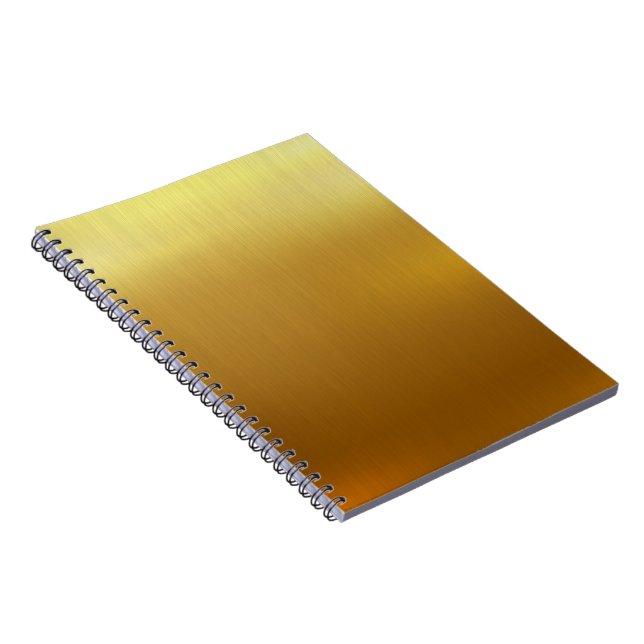 BLANK CREATE YOUR OWN GOLD JOURNAL (Right Side)