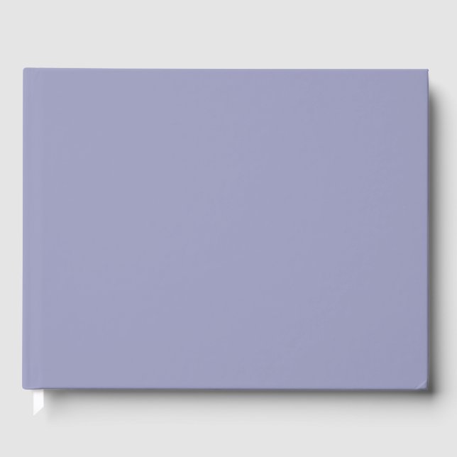 Blank Create Your Own Paper Guest Book (Front)