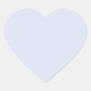 Blank Create Your Own Paper Heart Sticker