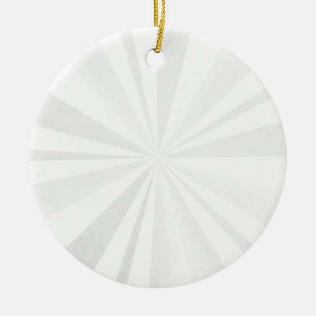 Blank - Create Your Own Personalized Ceramic Ornament (Front)