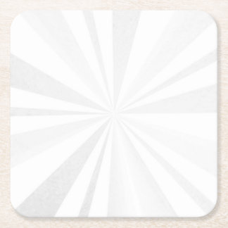 Blank - Create Your Own Personalized Square Paper Coaster