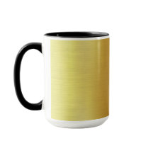 BLANK CRÉEZ VOTRE PROPRE GOLD MUG