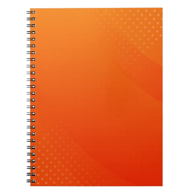 BLANK CRÉEZ VOTRE PROPRE JOURNAL ORANGE (Devant)