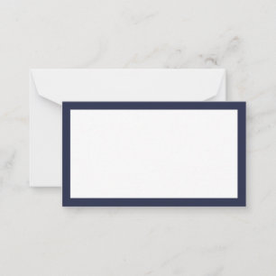 Blank Custom Colour Wedding Advice Card