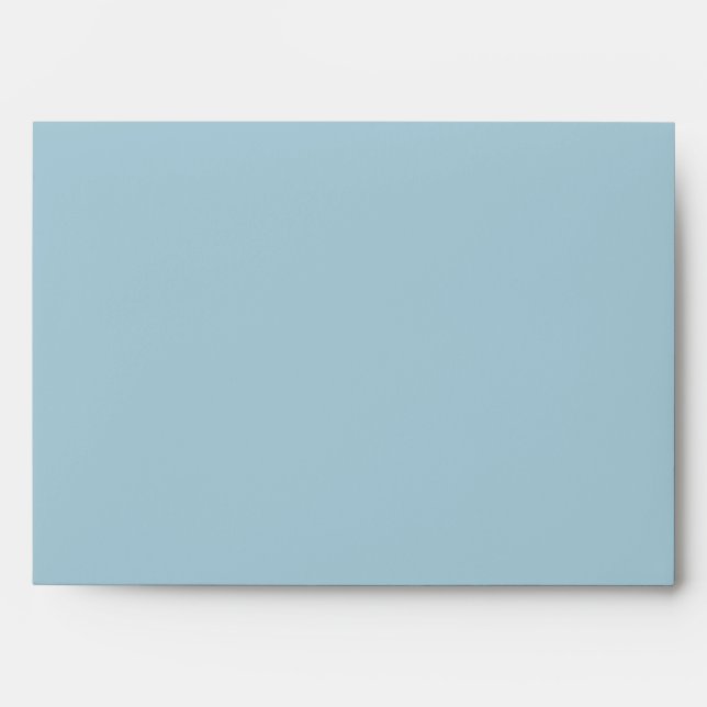 Blank Customizable Blue Envelope (Front)