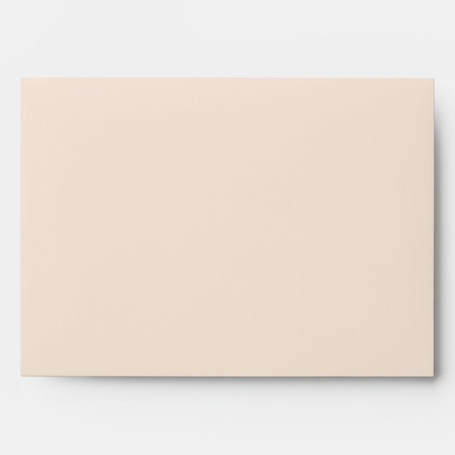 Blank Customizable Cream and Blue Envelope (Front)