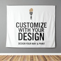 Blank Customized 80x68" Company Personalized 