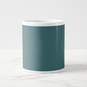 Blank Cyan Large Coffee Mug