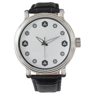 Blank D20 Greyscale Watch