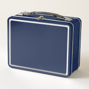 Blank - Design Your Own Custom Personalized Metal  Metal Lunch Box