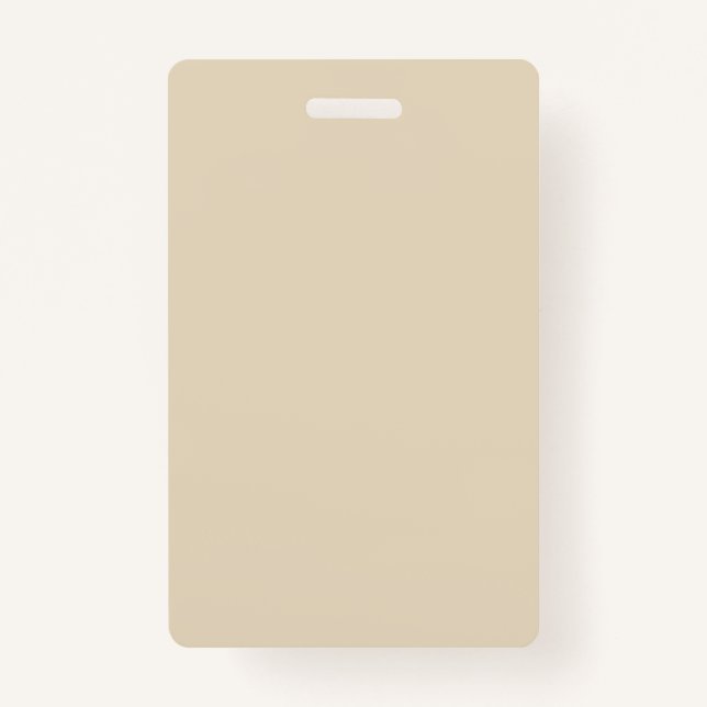 Blank DIY Template add your TEXT n PHOTO Image Badge (Front)