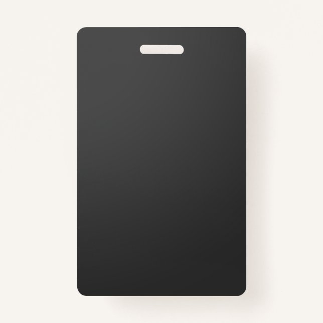 Blank DIY Template add your TEXT n PHOTO Image Badge (Front)