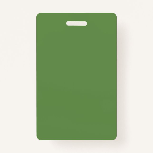 Blank DIY Template add your TEXT n PHOTO Image Badge (Front)