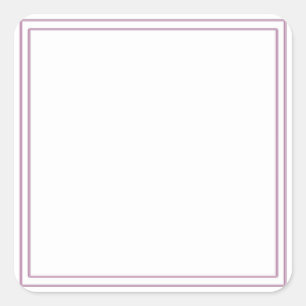 Blank DIY Template Party Giveaway add TEXT IMAGE Square Sticker
