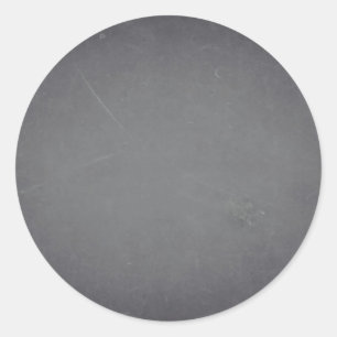 Blank Faux Chalkboard Customize Text Every Package Classic Round Sticker