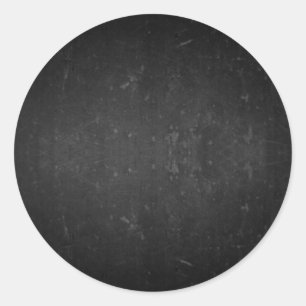 Blank Faux Chalkboard Customize Text Every Package Classic Round Sticker